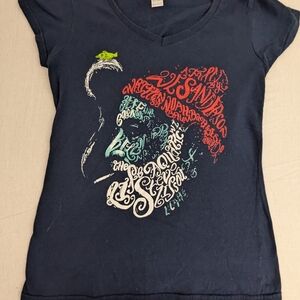 The Life Aquatic with Steve Zissou Cap Sleeve Top Small